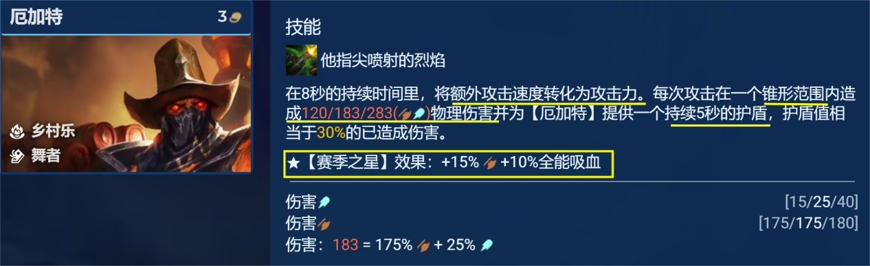 《金铲铲之战》S10乡村音乐厄加特装备搭配攻略