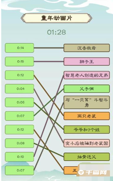 《我是文状元》童年动画片怎么过关