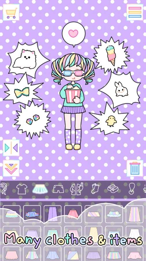 抖音少女心Pastel Girl全服装解锁最新中文修改版下载 v2.5.62